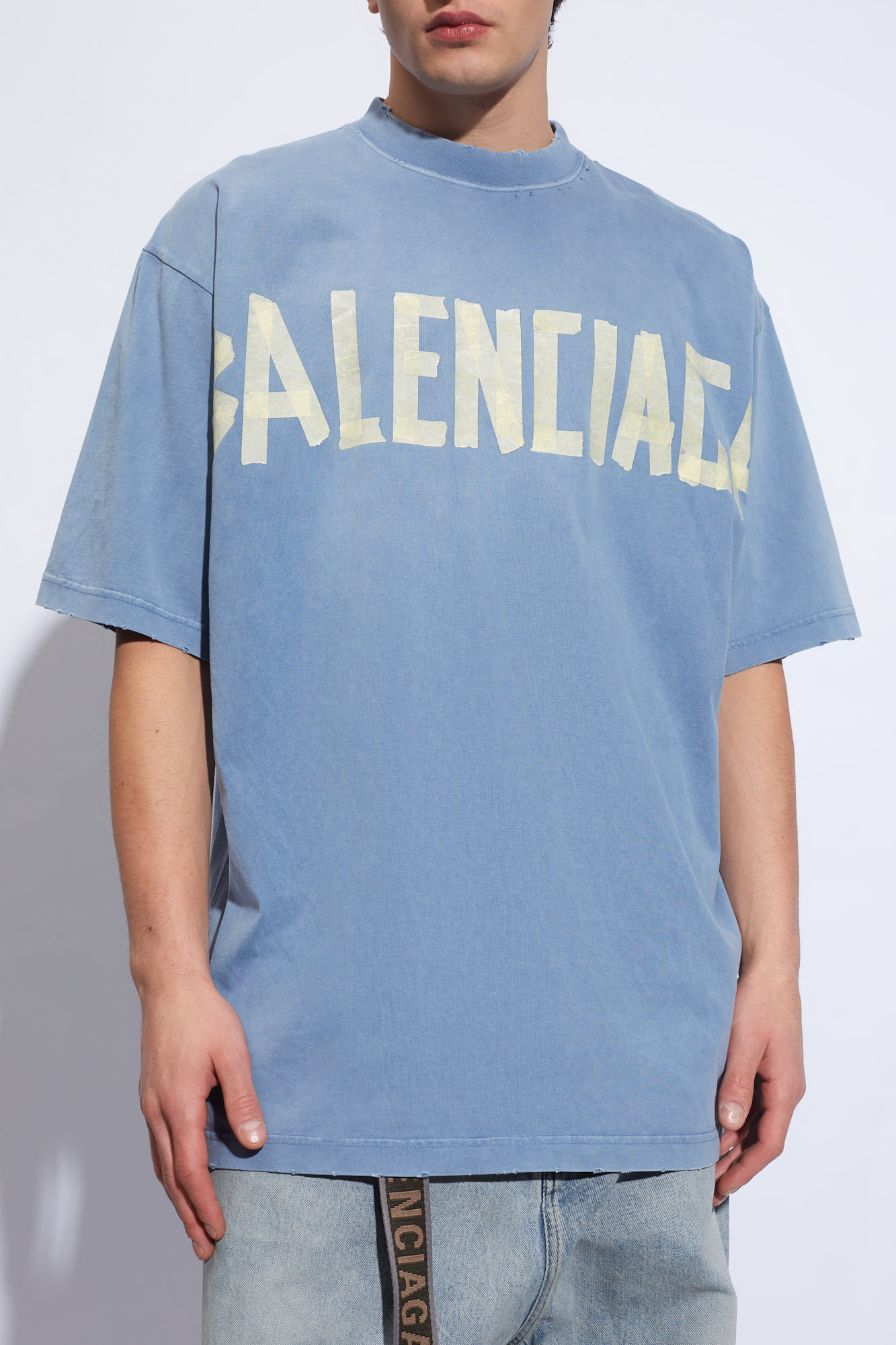 Balenciaga T-shirt with vintage effect | Men's Clothing | Vitkac